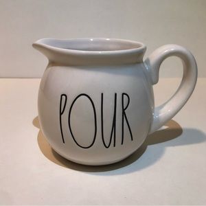 New RAE DUNN “POUR” small pitcher